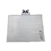 HOMADICT PLAID CAPUCHE 120X150 CM PANDA