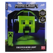 MINECRAFT CREEPER HEAD LIGHT