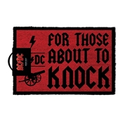 AC/DC DOORMAT FOR THOSE ABOUT TO KNOCK