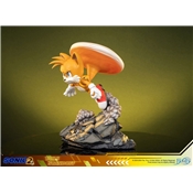 SONIC THE HEDGEHOG 2 - TAILS STANDOFF 31.5CM RESINE