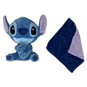 DISNEY PELUCHE STITCH AVEC SON DOUDOU 28 CM