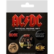 AC/DC 4 BADGES LOGO