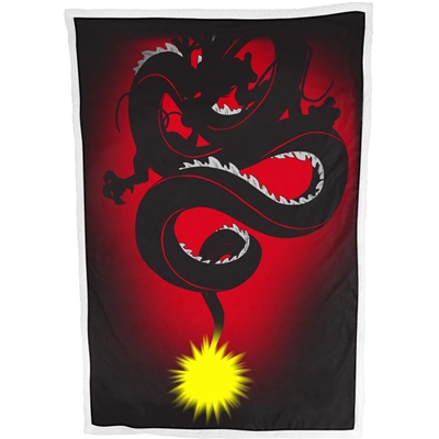 HOMADICT PLAID SHERPA 100X150 CM DRAGON BALL SHENRON