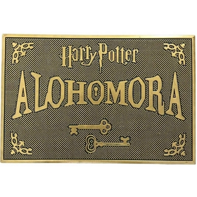 HARRY POTTER ALOHOMORA RUBBER DOORMAT