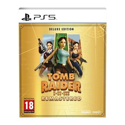 TOMB RAIDER 1-3 REMASTERED STARRING LARA CROFT DELUXE - PS5