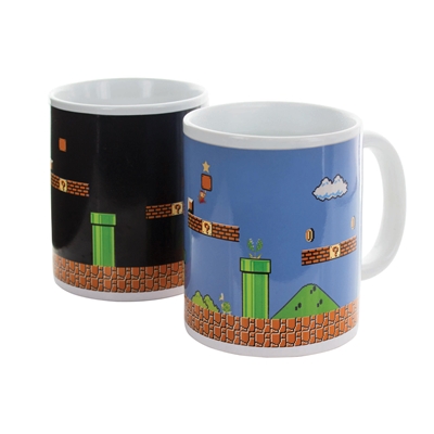 SUPER MARIO BROS MUG HEAT CHANGE