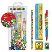 SUPER MARIO SET PAPETERIE COLOUR BLOCK