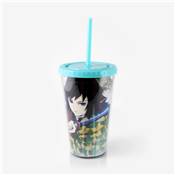 DEMON SLAYER VERRE A PAILLE TANJIRO & GIYU CARNAVAL