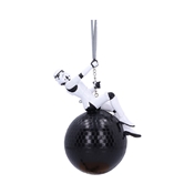 STORMTROOPER WRECKING BALL HANGING ORNAMENT 13CM