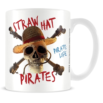 ONE PIECE STRAW HAT PIRATE MUG