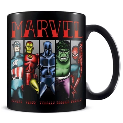 MARVEL  MUG BLACK MARVEL INK