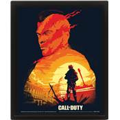 CALL OF DUTY CADRE 3D LENTICULAIRE SUNSET