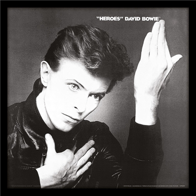 DAVID BOWIE ALBUM HEROES 30 CM