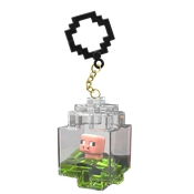 MINECRAFT PORTE CLE WATER PRESENTOIR DE 16PCS