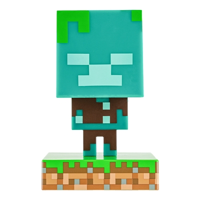 MINECRAFT ZOMBIE DROWNED ICON LIGHT