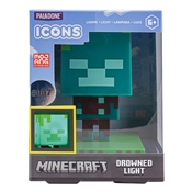MINECRAFT ZOMBIE DROWNED ICON LIGHT