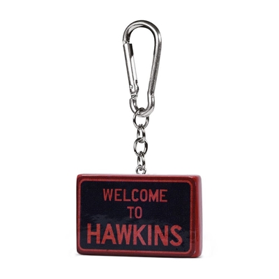 STRANGER THINGS PORTE CLE 3D HAWKINS SIGN