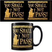 THE LORD OF THE RINGS MUG YOU SHALL NOT PASS