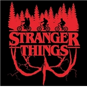 STRANGER THINGS TOILES LOGO FLIP 40X40