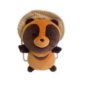 PELUCHE TANUKI HAT 30CM