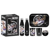 COMBO STEEL ONE PIECE LUFFY GEAR 5 SITTING