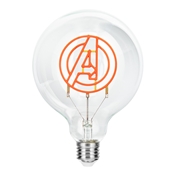 MARVEL AVENGERS AMPOULE DECORATIVE LED A FILAMENT NEON BULB culot E27