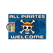 ONE PIECE DOORMAT ALL PIRATES WELCOME