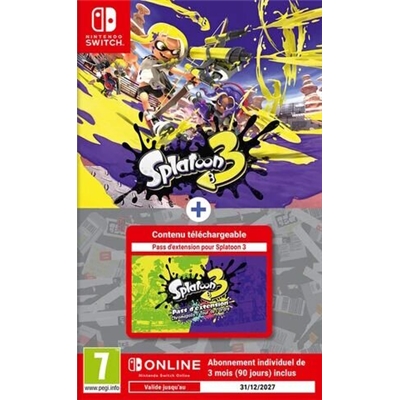 SPLATOON 3 + PASS EXT. + ABO 3MOIS - SWITCH