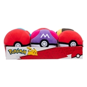 PELUCHE POKEMON 12CM POKE BALL ASSORTIMENT 6