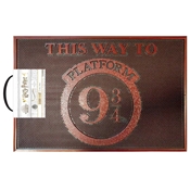 HARRY POTTER RUBBER DOORMAT PLATFORM 9 3/4