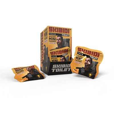 SKIBIDI TOILET - FIGURINE MYSTERE A COLLECTIONNER 8CM SERIE 1