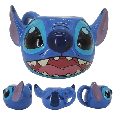 LILO & STITCH 3D SCULPTED SHAPED MUG